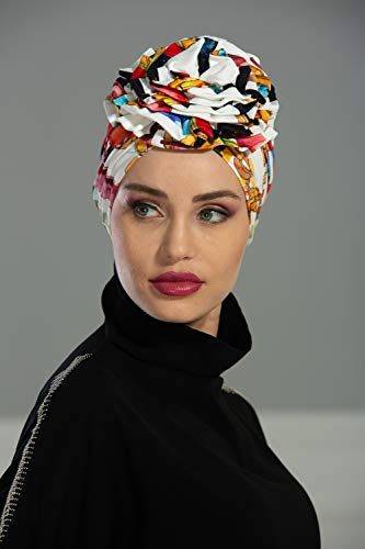Fashion Turban Cotton Scarf Head Wrap - Image 123