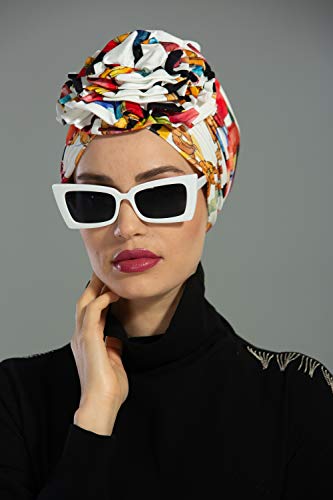 Fashion Turban Cotton Scarf Head Wrap - Image 124
