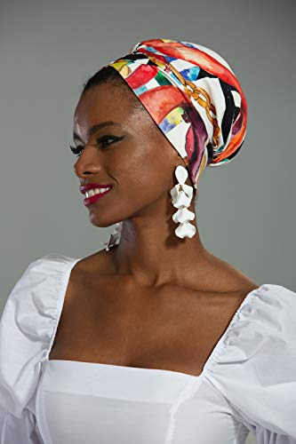 Fashion Turban Cotton Scarf Head Wrap - Image 128