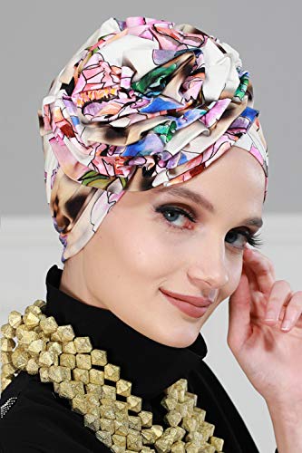 Fashion Turban Cotton Scarf Head Wrap - Image 13