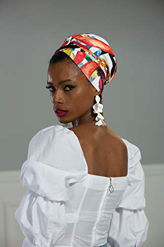 Fashion Turban Cotton Scarf Head Wrap - Image 131