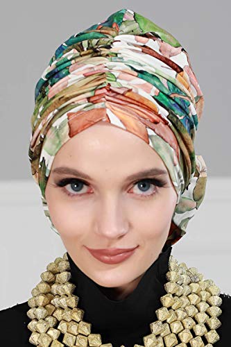 Fashion Turban Cotton Scarf Head Wrap - Image 135