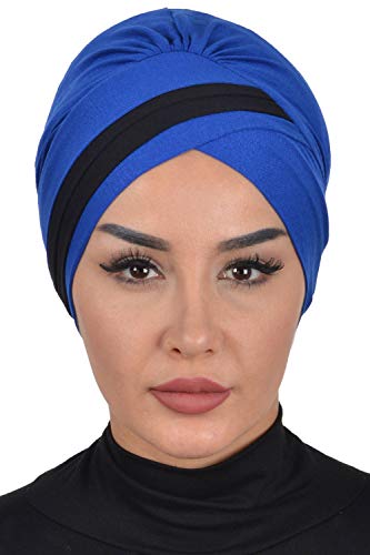 Fashion Turban Cotton Scarf Head Wrap - Image 24