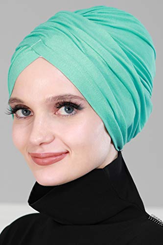 Fashion Turban Cotton Scarf Head Wrap - Image 39