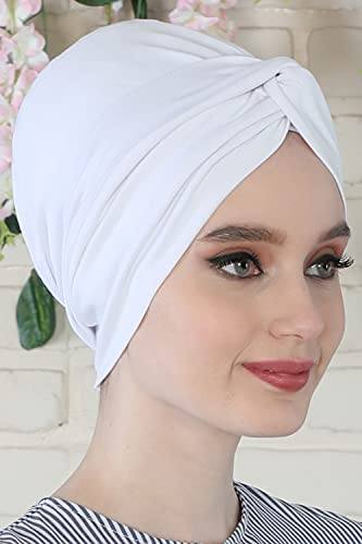 Fashion Turban Cotton Scarf Head Wrap - Image 45