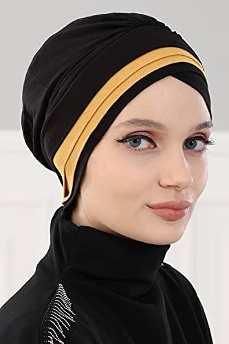 Fashion Turban Cotton Scarf Head Wrap - Image 61