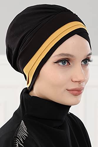 Fashion Turban Cotton Scarf Head Wrap - Image 64