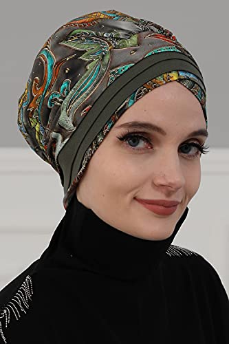 Fashion Turban Cotton Scarf Head Wrap - Image 78