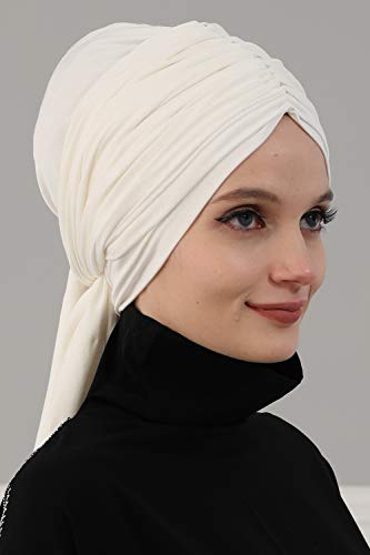 Fashion Turban Cotton Scarf Head Wrap - Image 84