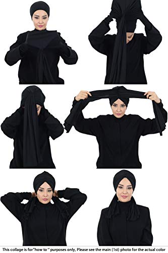 Fashion Turban Cotton Scarf Head Wrap - Image 86