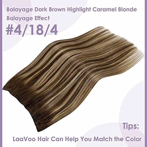 Fish Line Halo Hair Extensions with Clips - Image 46