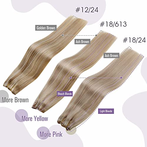 Fish Line Halo Hair Extensions with Clips - Image 85