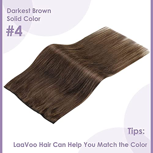 Fish Line Halo Hair Extensions with Clips - Image 88