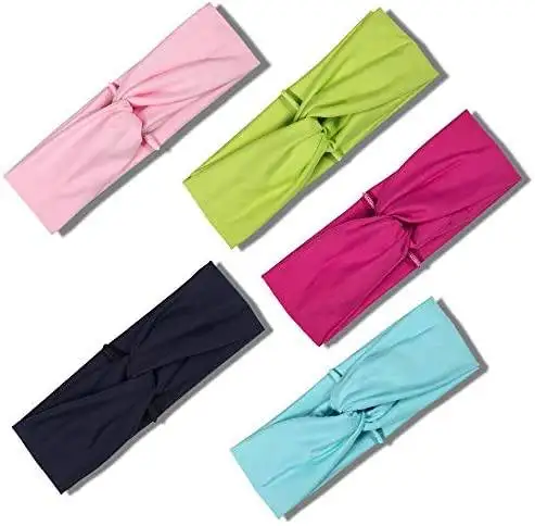 Head Band Hair Wrap Set - 5pcs - Image 11