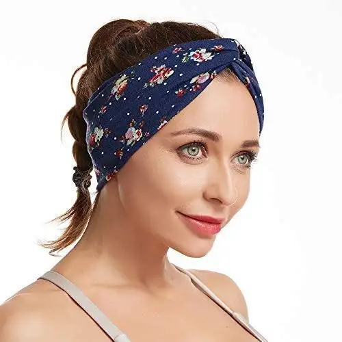 Head Band Hair Wrap Set - 5pcs - Image 6