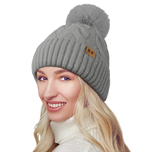 Fleece Knitted Winter Hat - Image 22