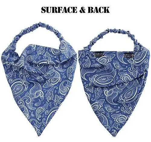 Floral Elastic Hair Kerchief Scarf - Gift Set of 3 - Image 28