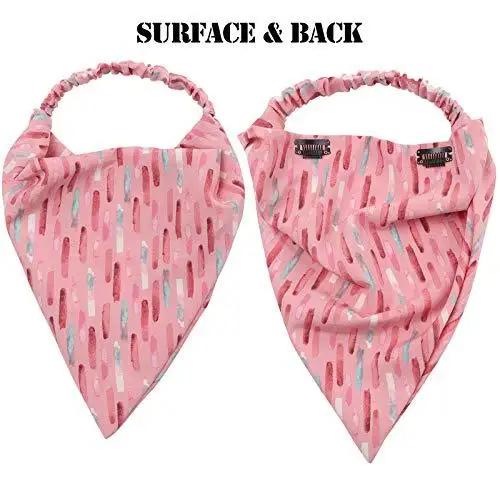 Floral Elastic Hair Kerchief Scarf - Gift Set of 3 - Image 33