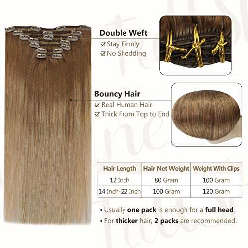 Real Human Hair Extension  Clip Ins 120 Grams 7 Pcs - Image 102