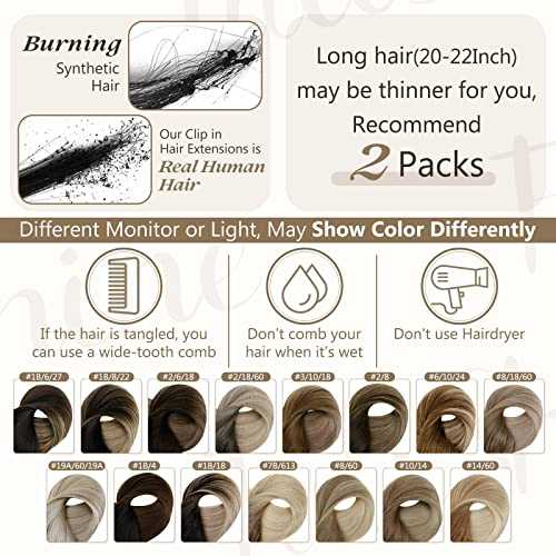 Real Human Hair Extension  Clip Ins 120 Grams 7 Pcs - Image 103