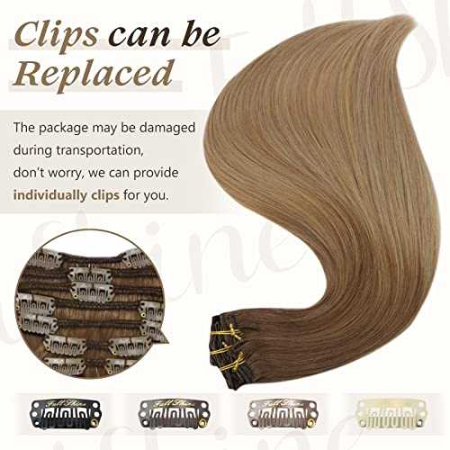 Real Human Hair Extension  Clip Ins 120 Grams 7 Pcs - Image 105
