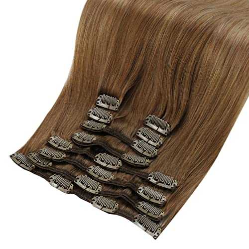 Real Human Hair Extension  Clip Ins 120 Grams 7 Pcs - Image 106