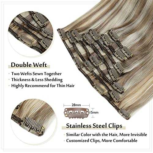 Real Human Hair Extension  Clip Ins 120 Grams 7 Pcs - Image 111