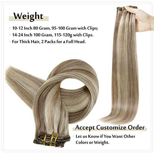Real Human Hair Extension  Clip Ins 120 Grams 7 Pcs - Image 113