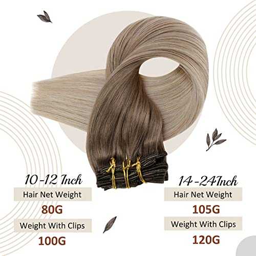 Real Human Hair Extension  Clip Ins 120 Grams 7 Pcs - Image 120