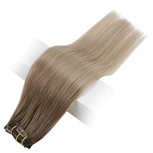 Real Human Hair Extension  Clip Ins 120 Grams 7 Pcs - Image 123