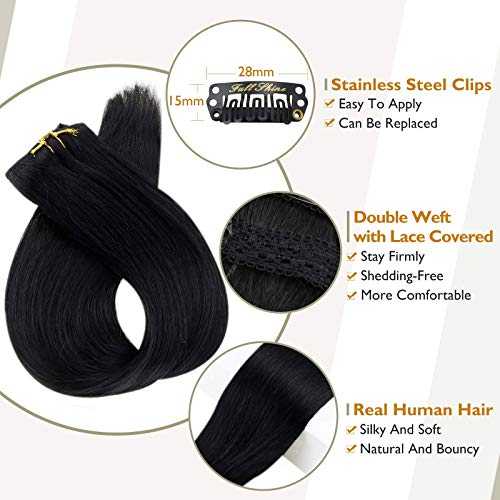 Real Human Hair Extension  Clip Ins 120 Grams 7 Pcs - Image 128
