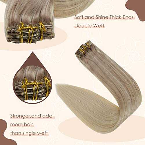 Real Human Hair Extension  Clip Ins 120 Grams 7 Pcs - Image 13