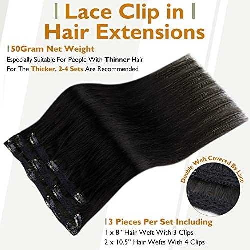 Real Human Hair Extension  Clip Ins 120 Grams 7 Pcs - Image 135