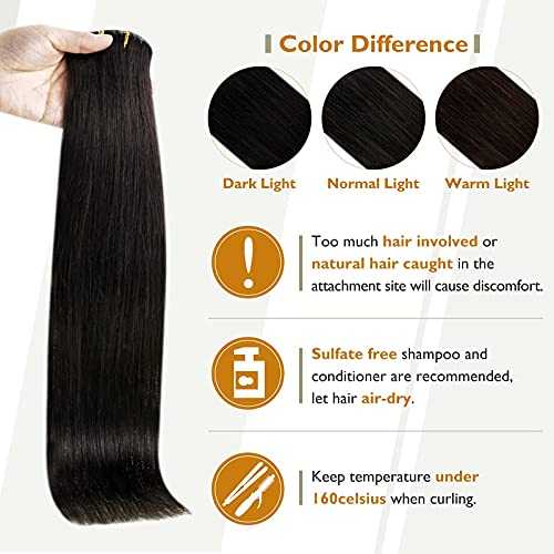 Real Human Hair Extension  Clip Ins 120 Grams 7 Pcs - Image 137