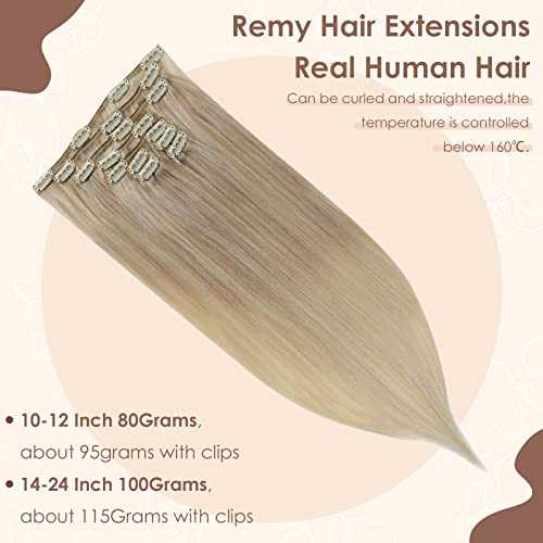 Real Human Hair Extension  Clip Ins 120 Grams 7 Pcs - Image 14