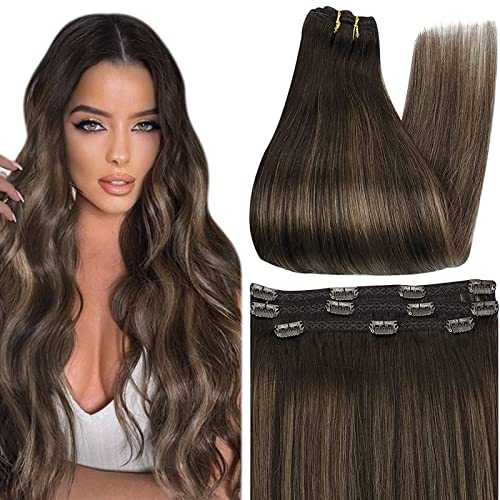 Real Human Hair Extension  Clip Ins 120 Grams 7 Pcs - Image 155