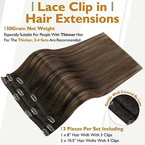 Real Human Hair Extension  Clip Ins 120 Grams 7 Pcs - Image 156