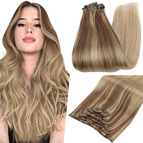Real Human Hair Extension  Clip Ins 120 Grams 7 Pcs - Image 20