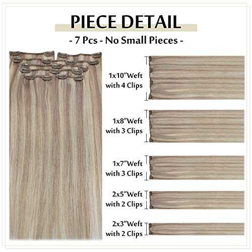 Real Human Hair Extension  Clip Ins 120 Grams 7 Pcs - Image 30