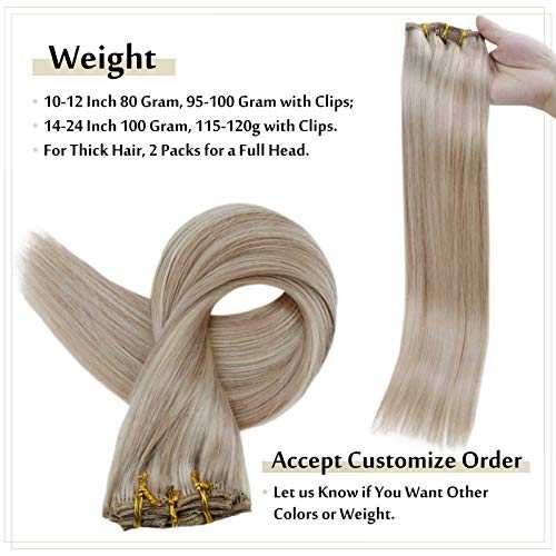 Real Human Hair Extension  Clip Ins 120 Grams 7 Pcs - Image 31