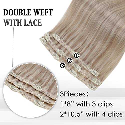 Real Human Hair Extension  Clip Ins 120 Grams 7 Pcs - Image 4