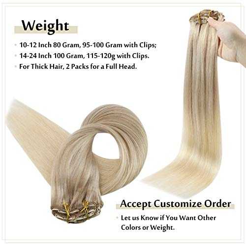 Real Human Hair Extension  Clip Ins 120 Grams 7 Pcs - Image 48
