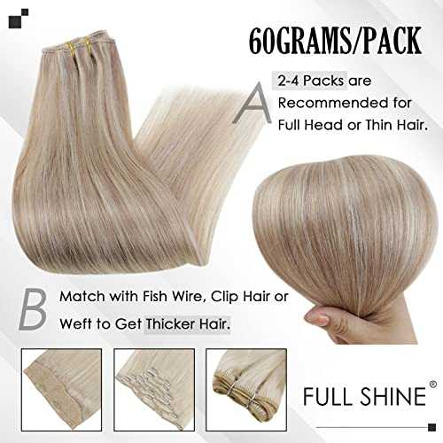 Real Human Hair Extension  Clip Ins 120 Grams 7 Pcs - Image 5