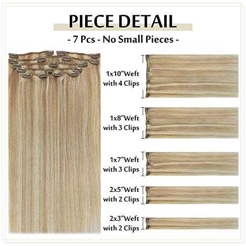 Real Human Hair Extension  Clip Ins 120 Grams 7 Pcs - Image 57