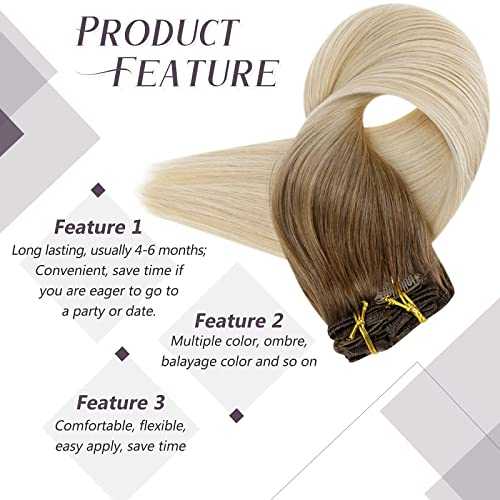Real Human Hair Extension  Clip Ins 120 Grams 7 Pcs - Image 66
