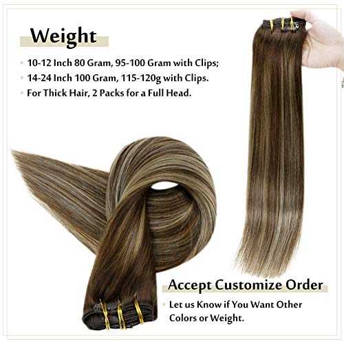 Real Human Hair Extension  Clip Ins 120 Grams 7 Pcs - Image 77