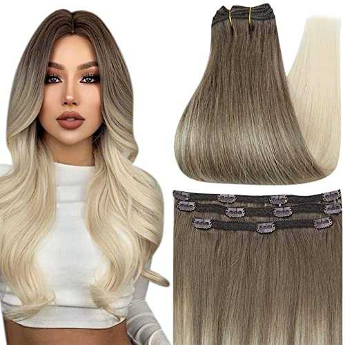 Real Human Hair Extension  Clip Ins 120 Grams 7 Pcs - Image 92