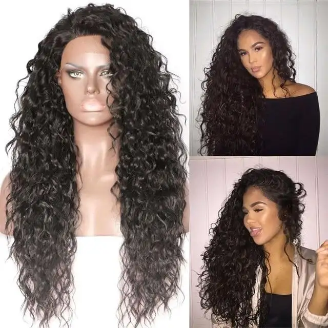 Mackenna Futura Fiber Curly Heat Resistant Lace Front Wig - Image 4