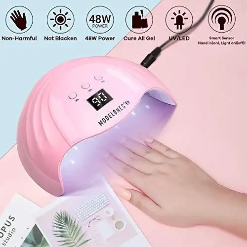Gel Nail Polish Set Starter Kit with Light - Image 3