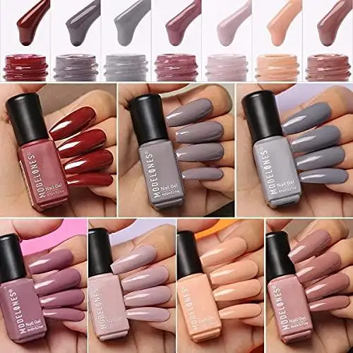 Gel Nail Polish Set Starter Kit with Light - Image 4